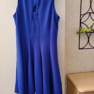 Royal blue dress